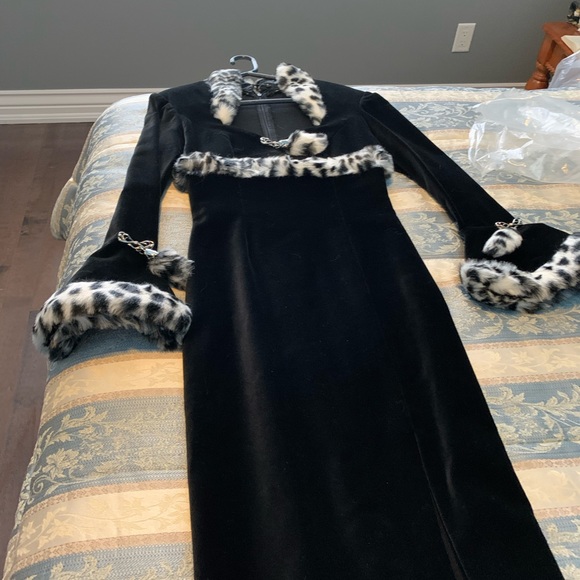 Long winter dress - Picture 5 of 10